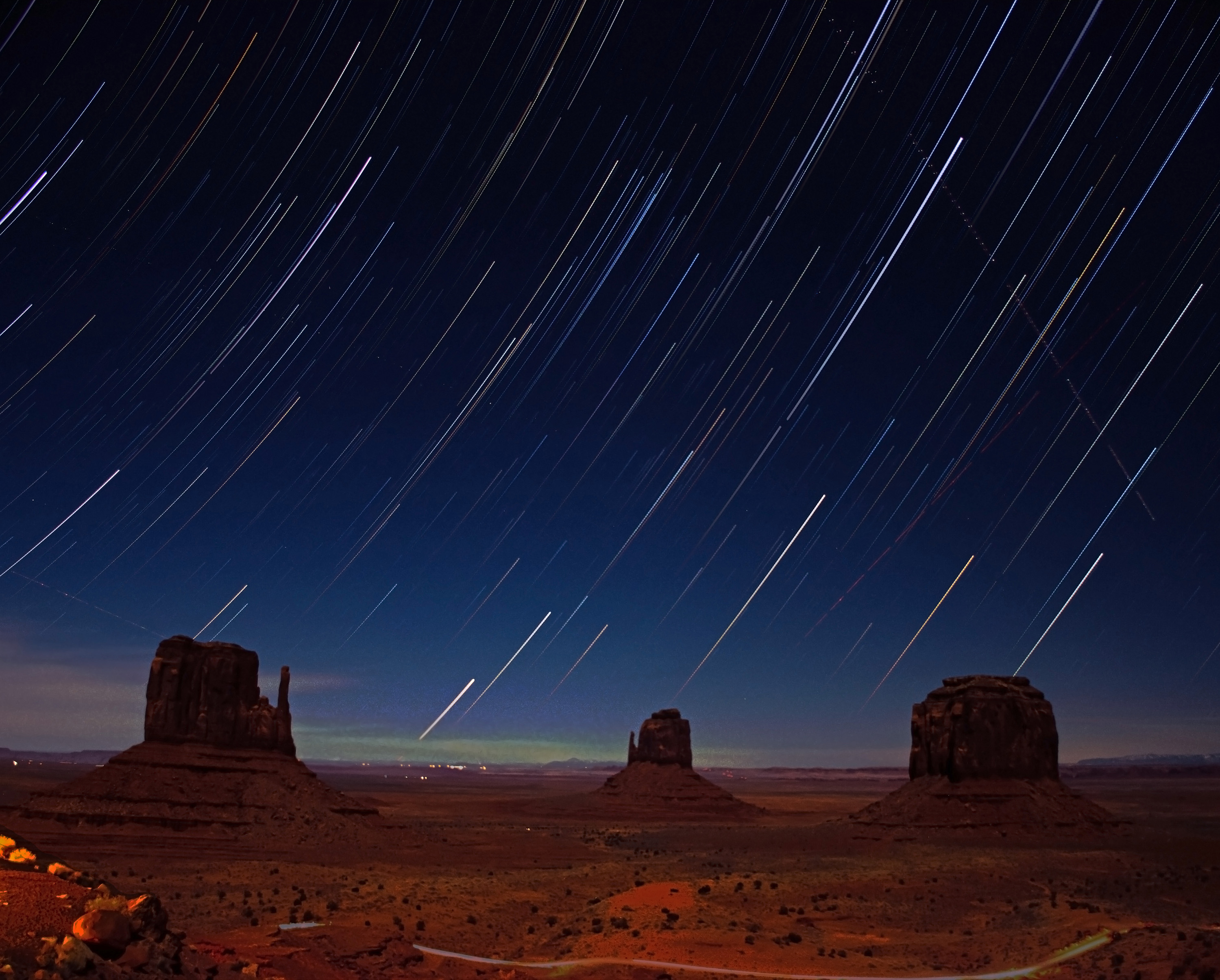 Monument Valley stars, Arizona