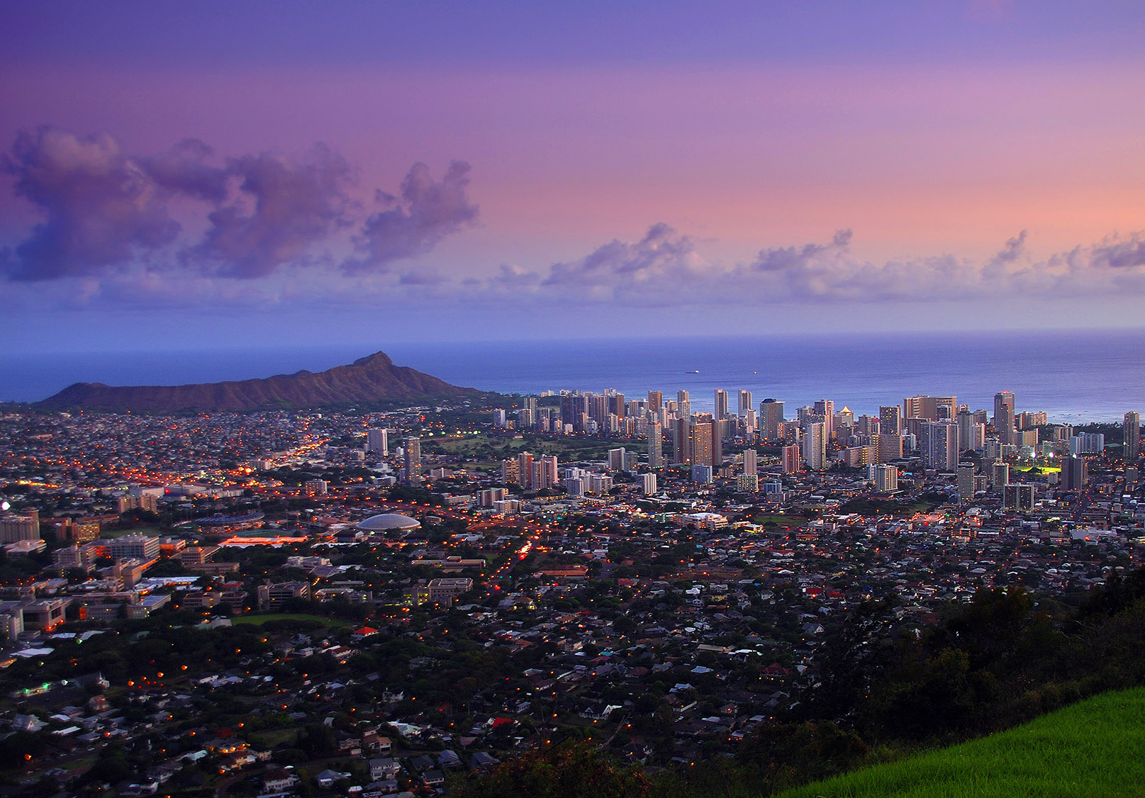 Honolulu & Diamond Head, Hawaii