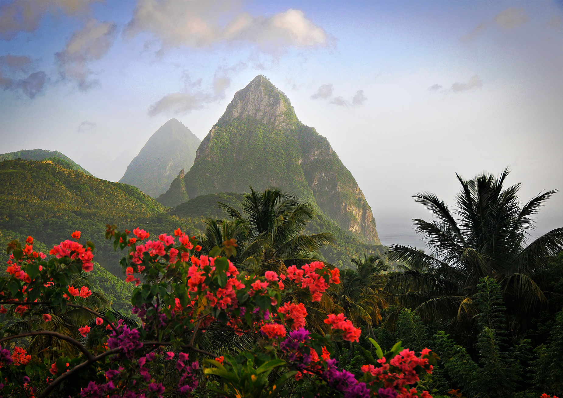 St. Lucia, The Pitons